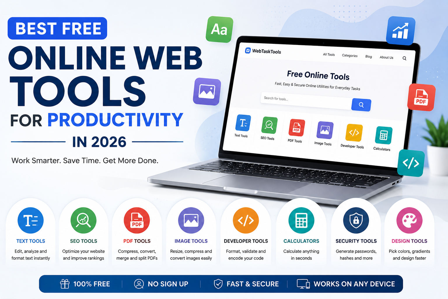 Best Free Online Web Tools for Productivity in 2026